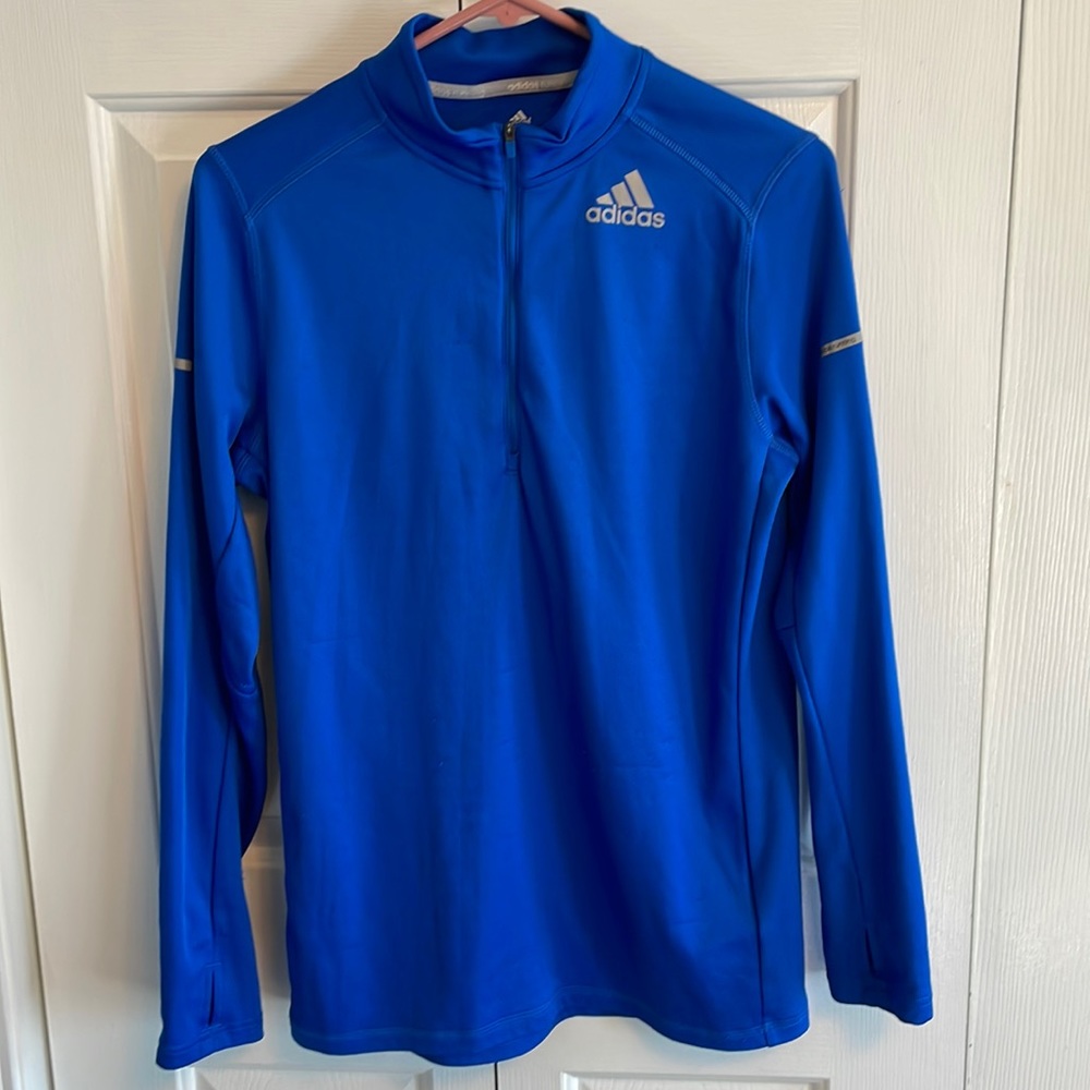 Adidas running quarter-zip sweatshirt